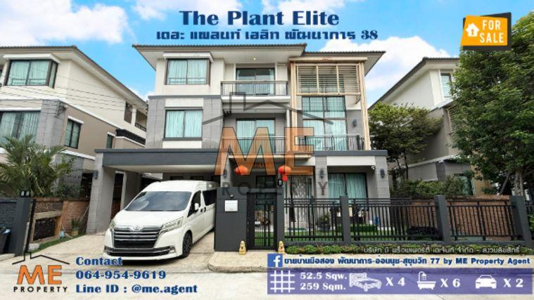 รูป ขาย บ้านเดี่ยว เดอะ แพลนท์ เอลิท (The Plant Elite) พัฒนาการ 38 หิ้วกระเป๋าเข้าอยู่ได้เลย เดินทางเข้าสุขุมวิทได้ง่าย โทร 064-954-9619 (BT20-52) - รูปที่ 1/36