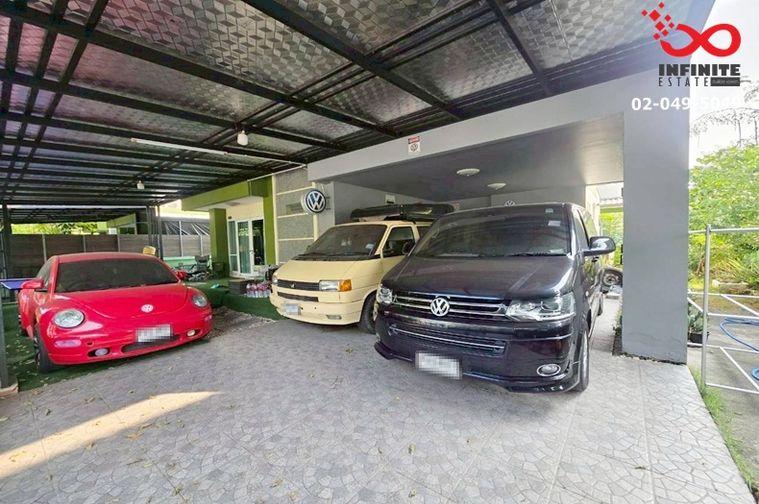 รูป ขายบ้านเดี่ยว 2 ชั้น 70 ตรว. หมู่บ้านกรีนลีฟ ราษฎร์อุทิศ 11 สุวินทวงศ์  หน้าโครงการ  - รูปที่ 3/10