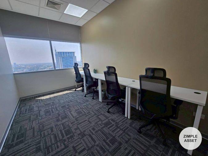 picture Serviced office at Central Chaengwattana with co-working space, conveniently located near the MRT Pink Line. Easy access with shops and restaurants. - 1/12