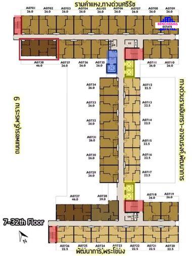 รูป 🔥ขาย พลัมคอนโด รามคำแหง สเตชั่น Plum Condo Ramkhamhaeng Station ใกล้ Airport Rail Link รามคำแหง - รูปที่ 11/12