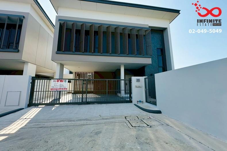 รูป ขายบ้านเดี่ยว วิลล่า 168 นิวกรุงเทพกรีฑา 2ชั้น 66ตร.ว. บ้านใหม่พร้อมอยู่ ใกล้สนามบินสุวรรณภูมิ ถนนพัฒนาชนบท  - รูปที่ 1/13