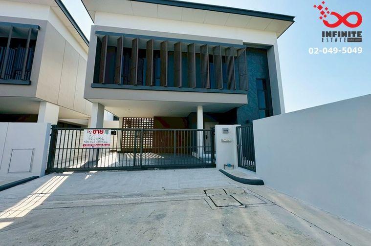 รูป ขายบ้านเดี่ยว วิลล่า 168 นิวกรุงเทพกรีฑา 2ชั้น 66ตร.ว. บ้านใหม่พร้อมอยู่ ใกล้สนามบินสุวรรณภูมิ ถนนพัฒนาชนบท  - รูปที่ 1/13