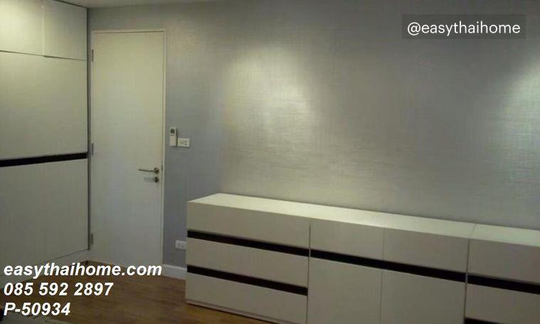 รูป P-50934 — ให้เช่าคอนโด The Clover Thonglor สุขุมวิท ใกล้ BTS ทองหล่อ ชั้น 9 ห้องใหญ่ 2 นอน 085-592-2897 Line: @easythaihome - รูปที่ 13/17