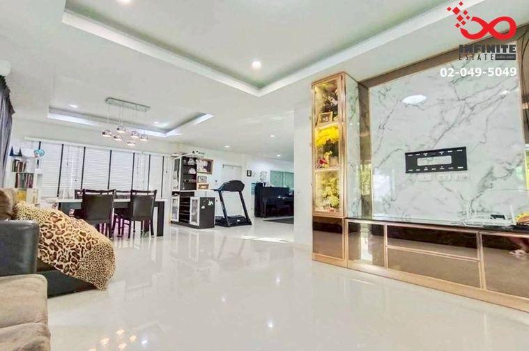 รูป ขายบ้านเดี่ยว 2 ชั้น 70 ตรว. หมู่บ้านกรีนลีฟ ราษฎร์อุทิศ 11 สุวินทวงศ์  หน้าโครงการ  - รูปที่ 5/10