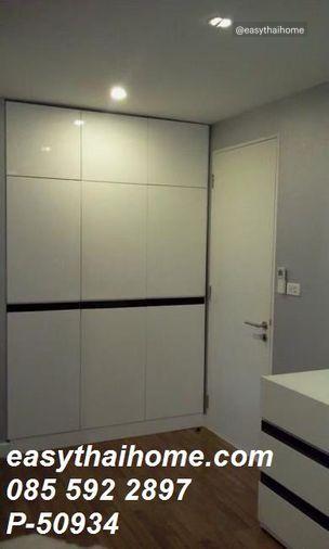 รูป P-50934 — ให้เช่าคอนโด The Clover Thonglor สุขุมวิท ใกล้ BTS ทองหล่อ ชั้น 9 ห้องใหญ่ 2 นอน 085-592-2897 Line: @easythaihome - รูปที่ 14/17