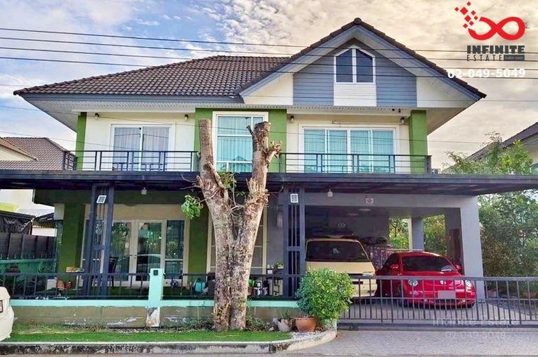 รูป ขายบ้านเดี่ยว 2 ชั้น 70 ตรว. หมู่บ้านกรีนลีฟ ราษฎร์อุทิศ 11 สุวินทวงศ์ หน้าโครงการ - รูปที่ 1/10