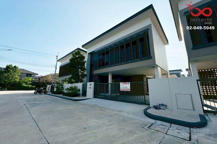 รูป ขายบ้านเดี่ยว วิลล่า 168 นิวกรุงเทพกรีฑา 2ชั้น 59ตร.ว. บ้านใหม่พร้อมอยู่ ใกล้สนามบินสุวรรณภูมิ ถนนพัฒนาชนบท - รูปที่ 1/13