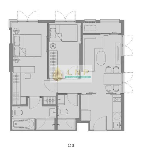 รูป 🏢 ให้เช่าคอนโด : Chapter Thonglor 25 (แชปเตอร์ ทองหล่อ 25) รหัสทรัพย์ | 📌LNP-C1858 - รูปที่ 8/8