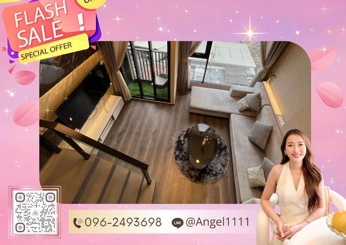 รูป ✨🦄 Ready to move ห้องสวย ตรงปก🦄✨ Knightsbridge Space Ratchayothin 🚝 ใกล้ BTS พหลโยธิน 24 เฟอร์ครบ ลากกระเป๋าเข้าอยู่ได้เลย 096-2493698 (KSR0010) - รูปที่ 1/18