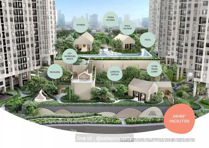 รูป COBE Ratchada-Rama 9 Pet Friendly Condo ใจกลางพระราม 9 สำหรับคุณและสัตว์เลี้ยง - รูปที่ 2/8