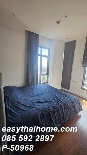 รูป P-50968 — ให้เช่าคอนโด Mayfair Place Sukhumvit 50 ใกล้ BTS อ่อนนุช ชั้น 11 ห้อง 2 นอน 2 น้ำ เฟอร์ครบ มีเครื่องซักผ้า 085-592-2897 Line: @easythaihome - รูปที่ 3/23