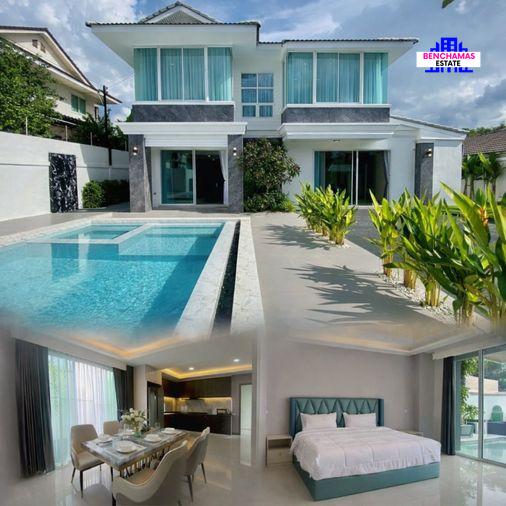 รูป 🔥ขาย ลักชัวรี่พูลวิลล่า พัทยา Luxury Pool Villa Pattaya ใกล้หาดจอมเทียน ทำเล Prime พัทยา ชัยพฤกษ์ 2/7 - รูปที่ 7/9