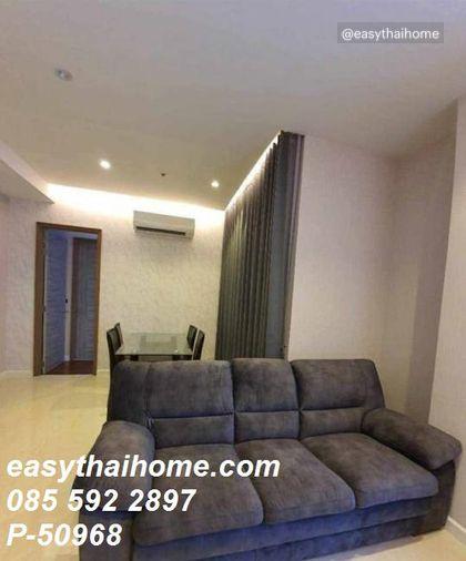 รูป P-50968 — ให้เช่าคอนโด Mayfair Place Sukhumvit 50 ใกล้ BTS อ่อนนุช ชั้น 11 ห้อง 2 นอน 2 น้ำ เฟอร์ครบ มีเครื่องซักผ้า 085-592-2897 Line: @easythaihome - รูปที่ 20/23