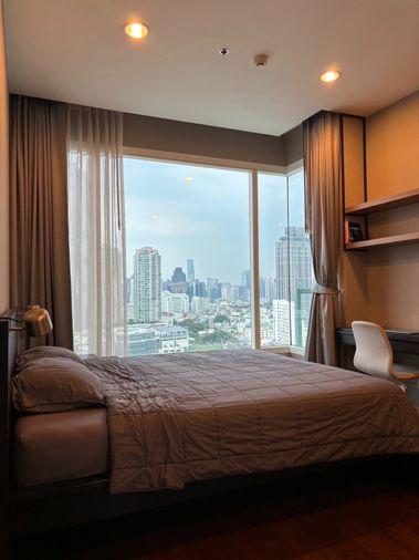 รูป P-48598 — ให้เช่าคอนโด Menam Residences เจริญกรุง ใกล้ BTS สะพานตากสิน ชั้น 12 ห้อง 1 นอน 1 น้ำ เฟอร์ครบ085-592-2897 Line: @easythaihome - รูปที่ 1/12
