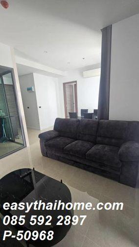 รูป P-50968 — ให้เช่าคอนโด Mayfair Place Sukhumvit 50 ใกล้ BTS อ่อนนุช ชั้น 11 ห้อง 2 นอน 2 น้ำ เฟอร์ครบ มีเครื่องซักผ้า 085-592-2897 Line: @easythaihome - รูปที่ 7/23