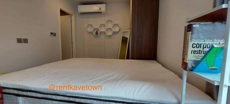 รูป 🏡 ให้เช่า Kave Town Space 12,000฿💖  ✨ ตึก C ชั้น 8 วิวสวน ห้องครัวแยก แปลนพิเศษ - รูปที่ 6/11