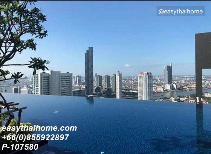 รูป P-107580 | Urbano Absolute Sathon-Taksin ขายคอนโดพร้อมผู้เช่า ชั้นสูง วิวเมือง ใกล้ ICONSIAM และ BTS วงเวียนใหญ่! Line ID: @easythaihome - รูปที่ 8/10
