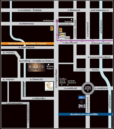 รูป Call : 080-690-8232 โครงการ เอสเกต พรีเมี่ยม กาญจนาภิเษก (กันตนา) บ้านเดี่ยวแปลงมุม 67.30 ตารางวา 3 ห้องนอน 3 ห้องน้ำ จอดรถ 2 คัน ใกล้เซ็นทรัลเวสต์เกต - รูปที่ 12/13