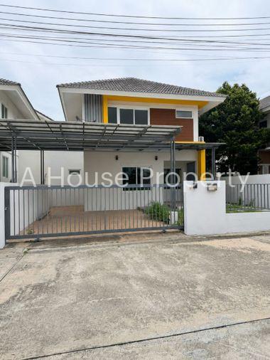 picture Resale detached house in Magnolia Nong Kham project, Sriracha, Chonburi. - 1/8
