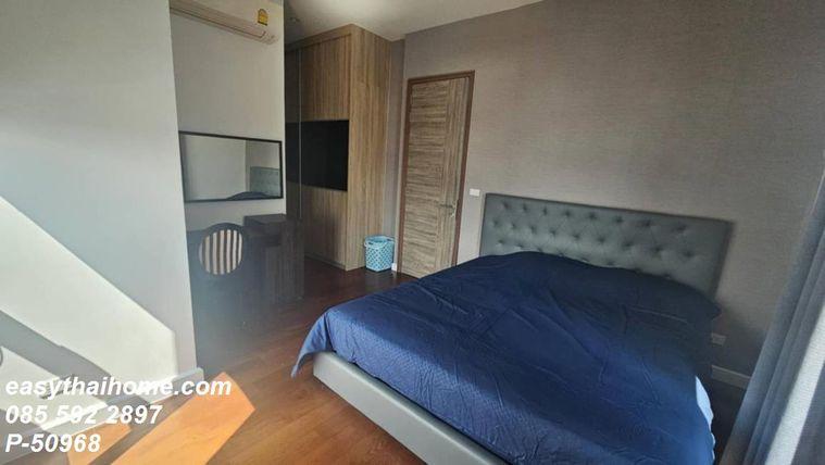 รูป P-50968 — ให้เช่าคอนโด Mayfair Place Sukhumvit 50 ใกล้ BTS อ่อนนุช ชั้น 11 ห้อง 2 นอน 2 น้ำ เฟอร์ครบ มีเครื่องซักผ้า 085-592-2897 Line: @easythaihome - รูปที่ 4/23