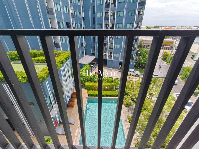 รูป ขายคอนโด ชีวาทัย ฮอลล์มาร์ค ลาดพร้าว-โชคชัย 4 เฟส 2 ตึก D 37.5 ตร.ม. 2 นอน ชั้น 5 วิวสระ พร้อมอยู่ ใกล้ MRT โชคชัย 4 - รูปที่ 17/47