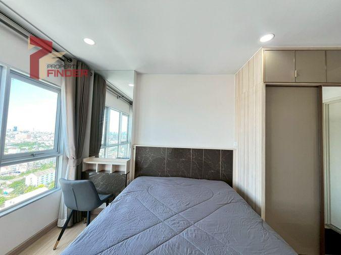 รูป PFD-08481 ให้เช่า ศุภาลัย เวอเรนด้า สุขุมวิท 117 (Supalai Veranda Sukhumvit 117) คอนโดห้องสวยชั้นสูง วิวเมืองโล่ง ใกล้ BTS ปู่เจ้า 🏙️ 🚇✨ - รูปที่ 3/12