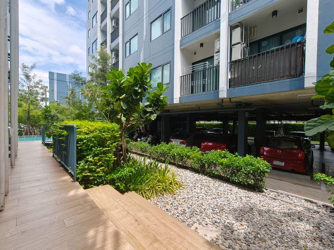 รูป ขายคอนโด ชีวาทัย ฮอลล์มาร์ค ลาดพร้าว-โชคชัย 4 เฟส 2 ตึก D 37.5 ตร.ม. 2 นอน ชั้น 5 วิวสระ พร้อมอยู่ ใกล้ MRT โชคชัย 4 - รูปที่ 45/47