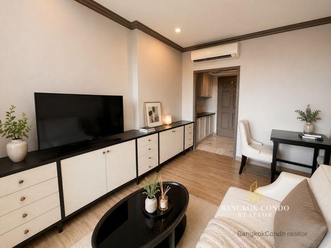 รูป 🍀🍀Beautiful Room🌸 ให้เช่า📌 เดอะ รีเซิร์ฟ เกษมสันต์ 3 (Line: @rent2022) BTS สนามกีฬาแห่งชาติ ห้องสวย พร้อมเข้าอยู่ 🔖A11138 - รูปที่ 6/12