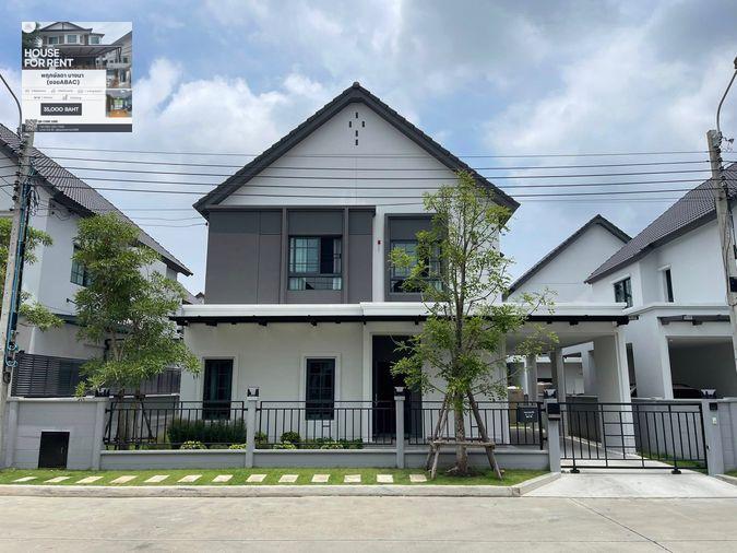 picture ðĨ°ðĄ Rent a beautifully decorated house at Centro Bangna, ready to move in. Pet friendlyðķ - 2/9