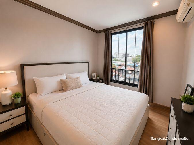 รูป 🍀🍀Beautiful Room🌸 ให้เช่า📌 เดอะ รีเซิร์ฟ เกษมสันต์ 3 (Line: @rent2022) BTS สนามกีฬาแห่งชาติ ห้องสวย พร้อมเข้าอยู่ 🔖A11138 - รูปที่ 2/12