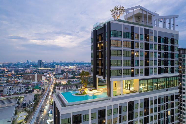 รูป ขายคอนโด KnightsBridge สุขุมวิท-เทพารักษ์ ชั้น 35 ขนาด 28 ตร.ม. 1 นอน 1 น้ำ เฟอร์ครบ พร้อมอยู่ ใกล้ BTS สำโรง - รูปที่ 24/24