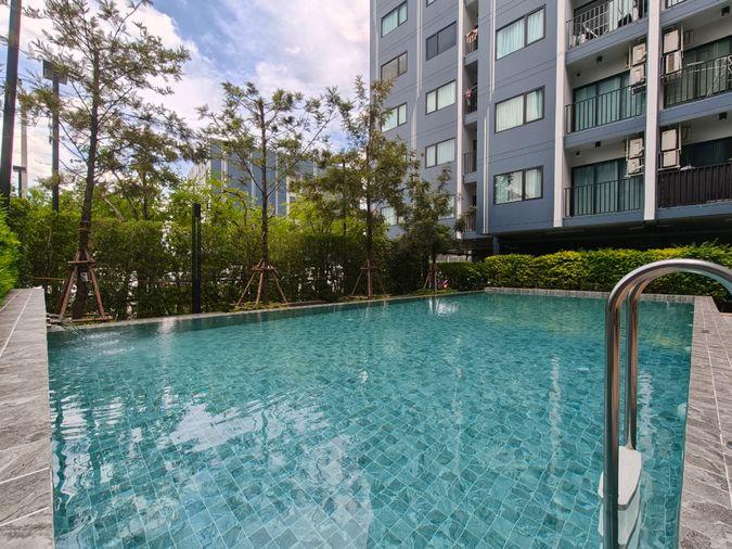 รูป ขายคอนโด ชีวาทัย ฮอลล์มาร์ค ลาดพร้าว-โชคชัย 4 เฟส 2 ตึก D 37.5 ตร.ม. 2 นอน ชั้น 5 วิวสระ พร้อมอยู่ ใกล้ MRT โชคชัย 4 - รูปที่ 34/47