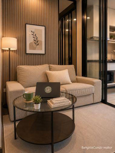 รูป 🍀🍀 Prime condo location 🚆ให้เช่า📌 เดอะ เบส พาร์ค อีส สุขุมวิท 77(Line:@rent2022)BTS อ่อนนุช ✨พร้อมเข้าอยู่  ✨ A11440 - รูปที่ 4/10