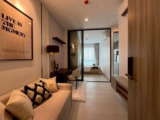 รูป ขายคอนโด KnightsBridge สุขุมวิท-เทพารักษ์ ชั้น 35 ขนาด 28 ตร.ม. 1 นอน 1 น้ำ เฟอร์ครบ พร้อมอยู่ ใกล้ BTS สำโรง - รูปที่ 4/24