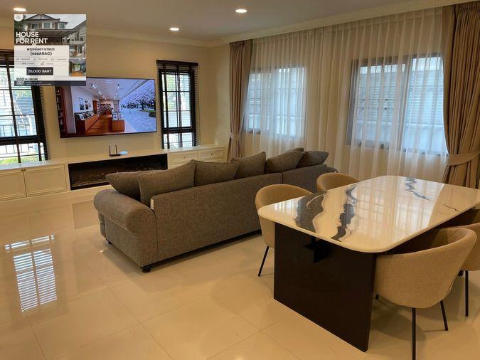 picture ðĨ°ðĄ Rent a beautifully decorated house at Centro Bangna, ready to move in. Pet friendlyðķ - 3/9