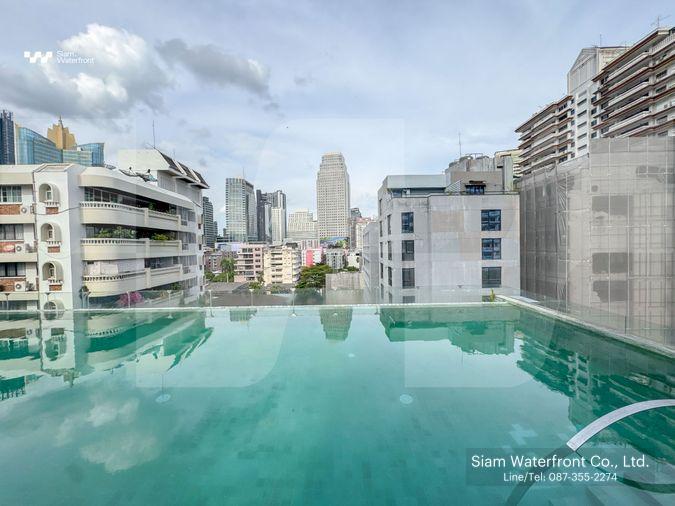 รูป 🔥ขายขาดทุน ต่ำกว่าตลาด🔥Circle S Sukhumvit 12, 1ห้องนอน/1ห้องน้ำ 43sqm ชั้น7 ตกแต่งสวย ตำแหน่งดี Fully Furnished ทำเลดีใกล้BTSอโศก, MRTสุขุมวิท - รูปที่ 17/26