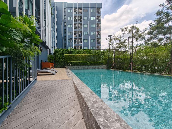 รูป ขายคอนโด ชีวาทัย ฮอลล์มาร์ค ลาดพร้าว-โชคชัย 4 เฟส 2 ตึก D 37.5 ตร.ม. 2 นอน ชั้น 5 วิวสระ พร้อมอยู่ ใกล้ MRT โชคชัย 4 - รูปที่ 32/47