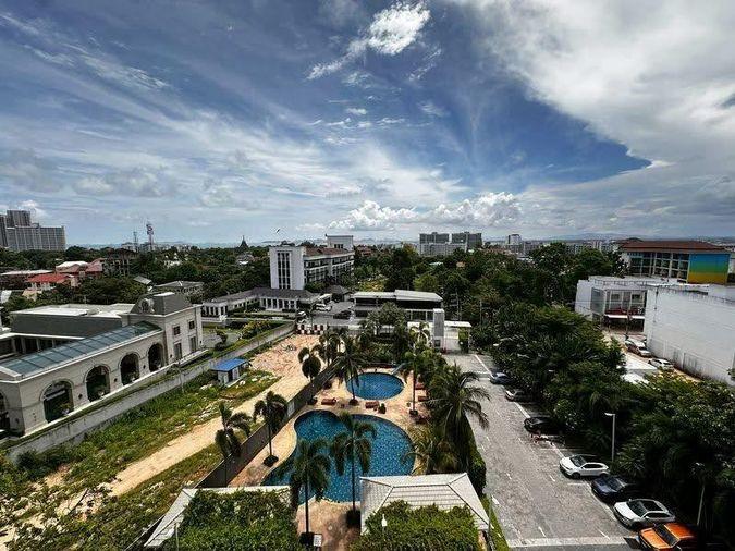 picture FQ🗺️KT0428🏄‍♂️STUDIO 28sqm Floor 9🏊Pool view Fully furnished🏖️AD Hyatt Condominium Wongamat Naklua16 - 2/7