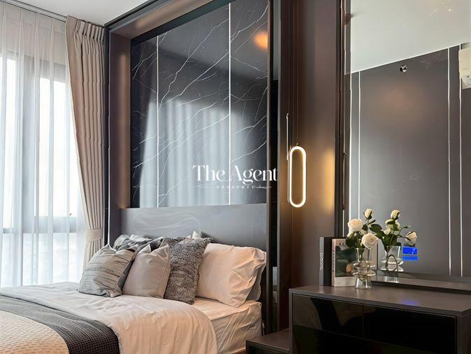 รูป ขายคอนโด Knightsbridge สุขุมวิท-เทพารักษ์ ชั้น 35 ขนาด 32 ตร.ม. 1 ห้องนอน 1 ห้องน้ำ ตกแต่งสวย เฟอร์ครบ พร้อมอยู่ ใกล้รถไฟฟ้าสายสีเหลือง สถานีทิพวัล - รูปที่ 1/21