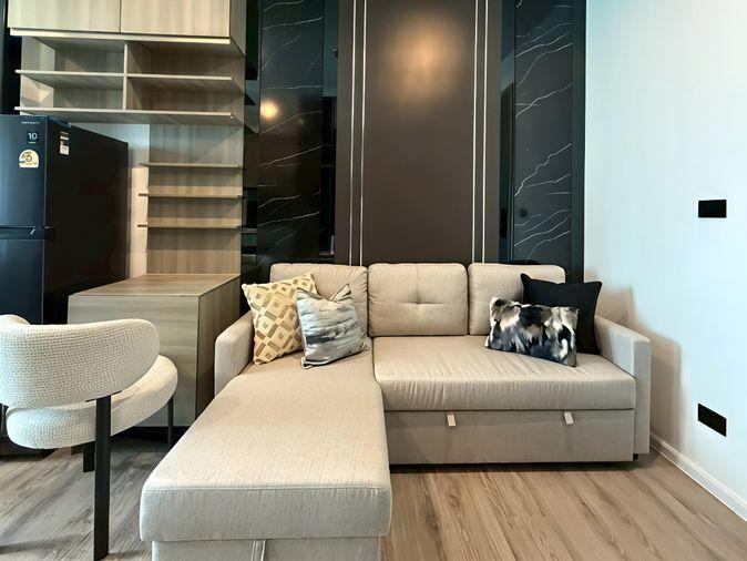 รูป ขายคอนโด Knightsbridge สุขุมวิท-เทพารักษ์ ชั้น 35 ขนาด 32 ตร.ม. 1 ห้องนอน 1 ห้องน้ำ ตกแต่งสวย เฟอร์ครบ พร้อมอยู่ ใกล้รถไฟฟ้าสายสีเหลือง สถานีทิพวัล - รูปที่ 5/21