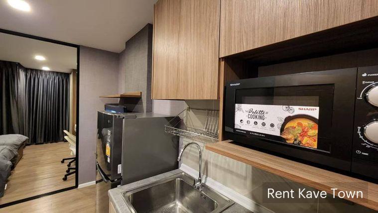 รูป 🏡 ให้เช่า Kave Town Shift 13,000฿💖 ✨ ตึก A ชั้น 7 ห้องใหญ่ วิวสระสวย - รูปที่ 9/10