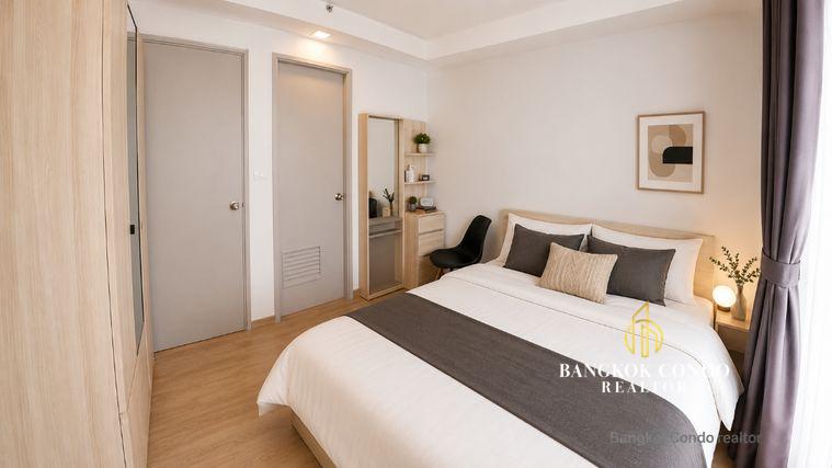 รูป 🍀🍀Cozy room 🌸🌼ให้เช่า📌 ทรู ทองหล่อ (Line:@rent2022)MRT เพชรบุรี✨พร้อมเข้าอยู่🔖A11461 - รูปที่ 3/7