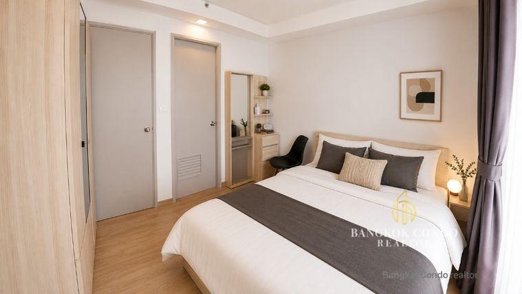 รูป 🍀🍀Cozy room 🌸🌼ให้เช่า📌 ทรู ทองหล่อ (Line:@rent2022)MRT เพชรบุรี✨พร้อมเข้าอยู่🔖A11461 - รูปที่ 3/7