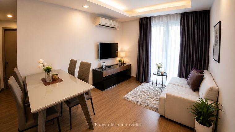 รูป 🍀🍀Cozy room 🌸🌼ให้เช่า📌 ทรู ทองหล่อ (Line:@rent2022)MRT เพชรบุรี✨พร้อมเข้าอยู่🔖A11461 - รูปที่ 4/7