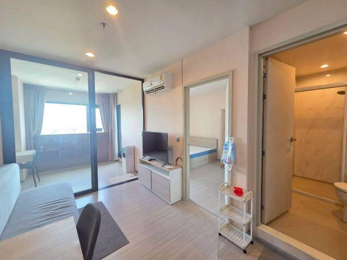 picture PFD-08489 For rent Aspire Erawan Prime, spacious condo, high floor, 30th floor, beautiful open city view, next to BTS Chang Erawan 🚇✨ - 2/13
