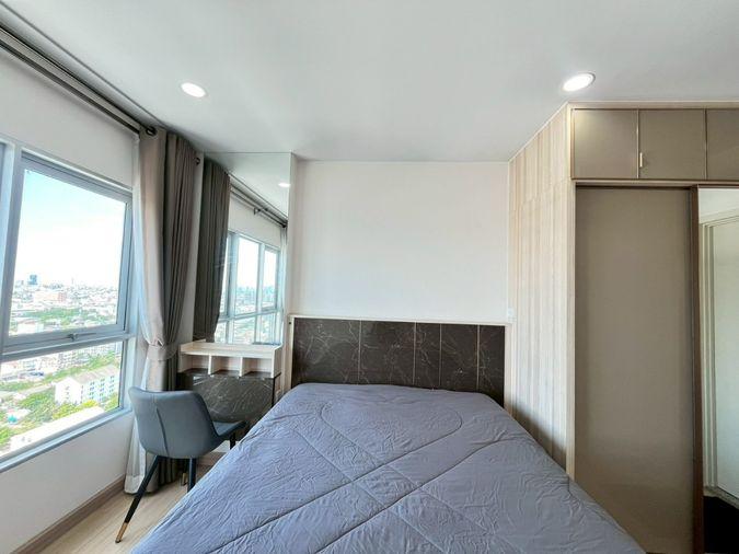 รูป PFD-08481 ให้เช่า ศุภาลัย เวอเรนด้า สุขุมวิท 117 (Supalai Veranda Sukhumvit 117) คอนโดห้องสวยชั้นสูง วิวเมืองโล่ง ใกล้ BTS ปู่เจ้า 🏙️ 🚇✨ - รูปที่ 6/12