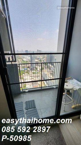picture P-50985 — For Rent: Quinn Condo Ratchada 32nd Floor Near MRT Sutthisan. 085-592-2897 Line: @easythaihome - 5/13