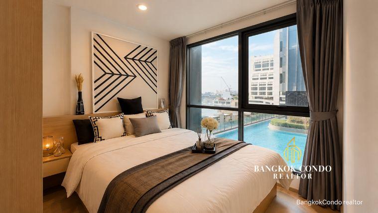 รูป 🍀🍀🍀Beautiful condo 🌸 ให้เช่า📌ไอดีโอ คิว จุฬา สามย่าน (Line:@rent2022) พร้อมเข้าอยู่ ✨A04697 - รูปที่ 2/9
