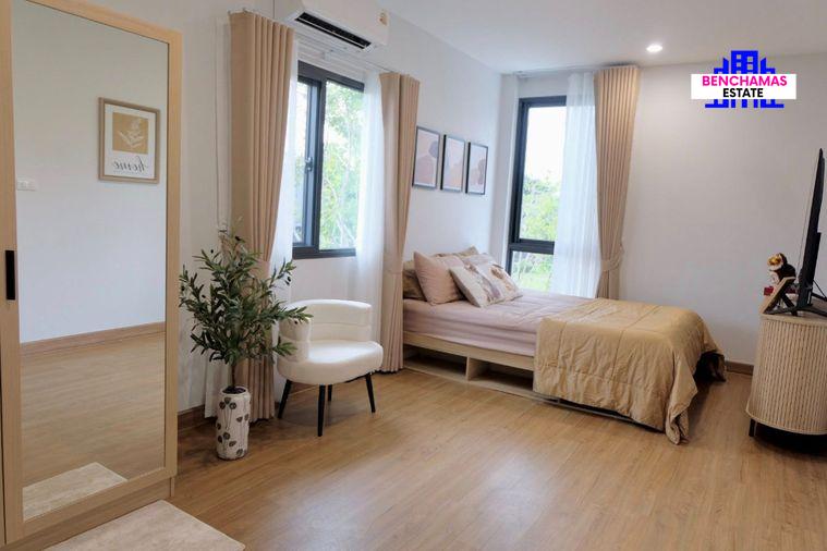 รูป ✅ ขายบ้านแฝดหรู 3 ชั้น หน้าบ้านติดสวนใหญ่ ใกล้ Mega บางนา ✅ Baan Klang Muang The Edition Bangna - บ้านกลางเมือง เดอะ อิดิชั่น บางนา - รูปที่ 11/16