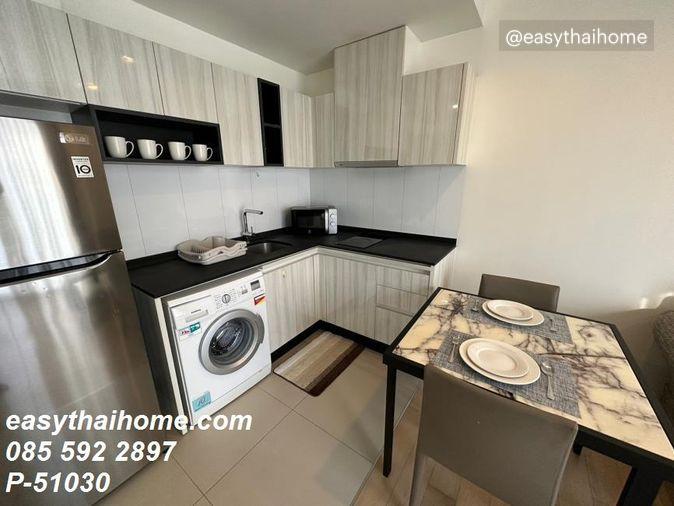 รูป P-51030 — ให้เช่าคอนโด ชั้น 14 HQ by Sansiri ใกล้ BTS ทองหล่อ 085-592-2897 Line: @easythaihome - รูปที่ 3/10